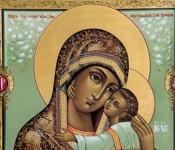 भगवान की माँ चुख्लोम्स्का या गैलिट्स्का, अबलात्स्का के प्रतीक (